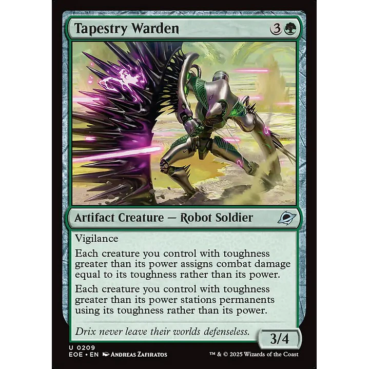 Tapestry Warden | Inglés | NM | EOE 1
