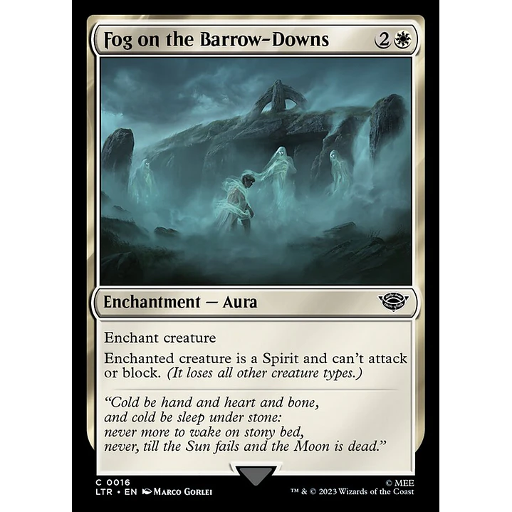 Fog on the Barrow-Downs | Español | NM | LTR 1