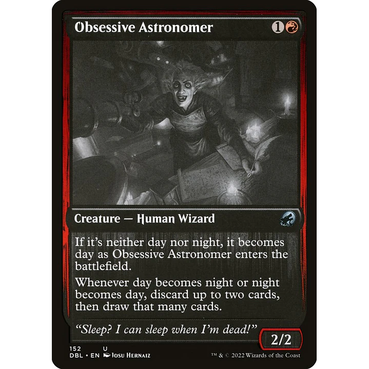 Obsessive Astronomer | Inglés | NM | DBL 1