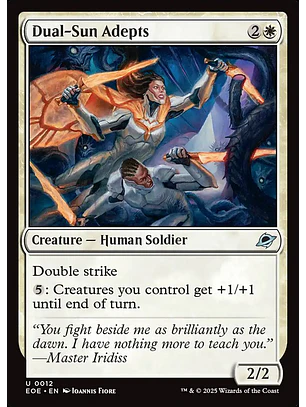 Dual-Sun Adepts | Inglés | NM | EOE
