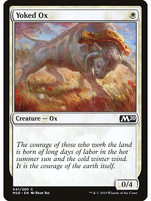 Yoked Ox | Español | NM | M20