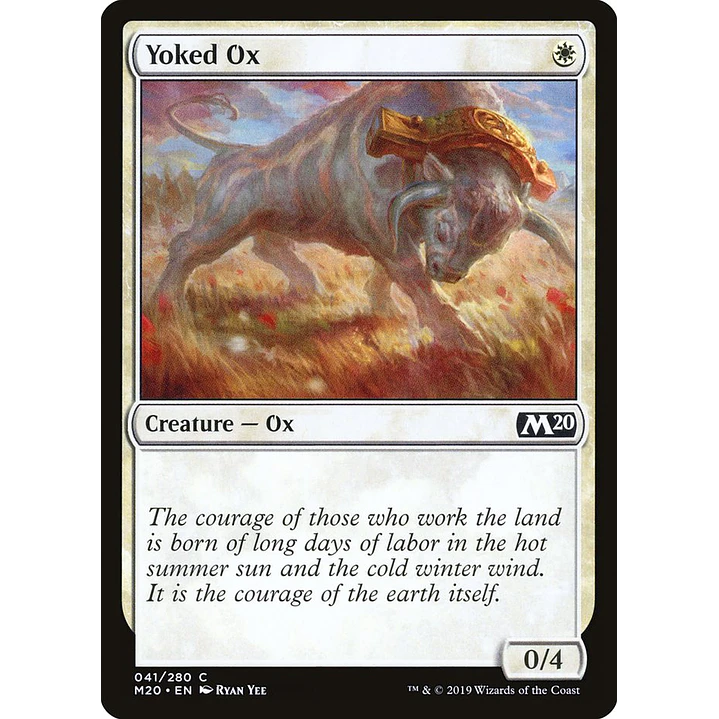 Yoked Ox | Español | NM | M20 1