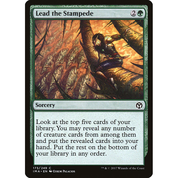 Lead the Stampede | Inglés | NM | IMA 1