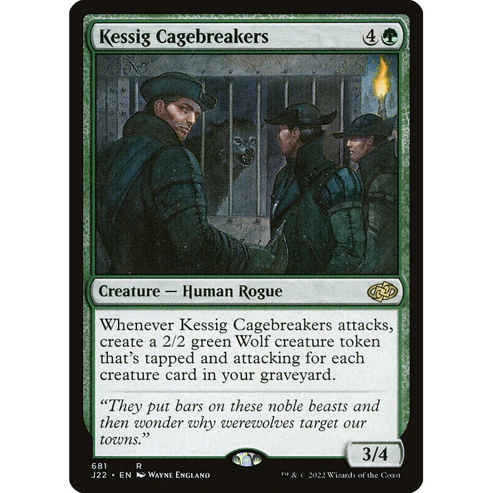 Kessig Cagebreakers | Inglés | NM | J22 1