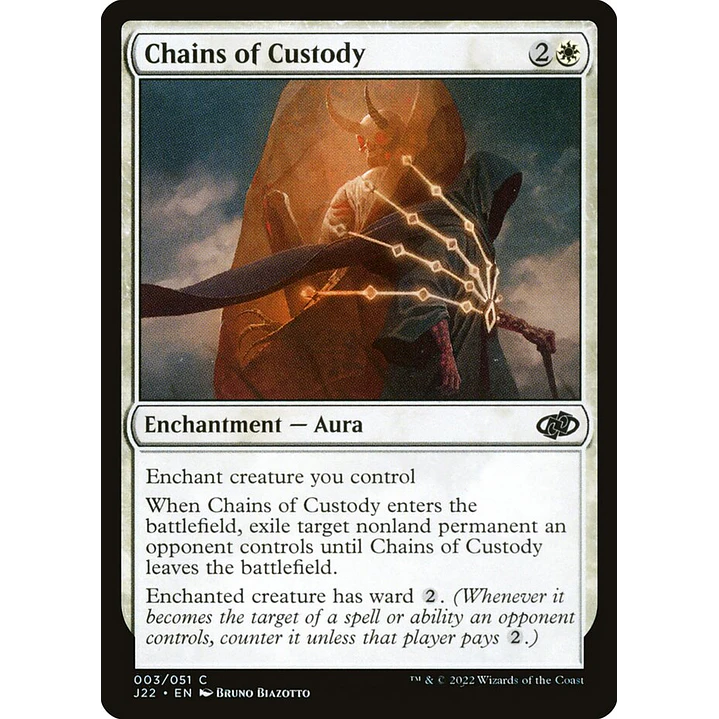 Chains of Custody | Inglés | NM | J22 1