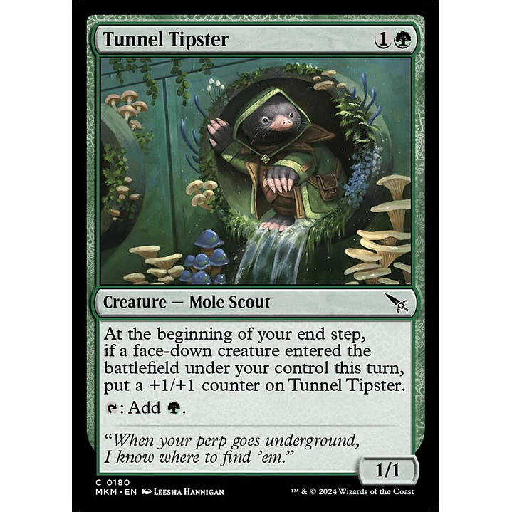 Tunnel Tipster | Inglés | NM | MKM 1