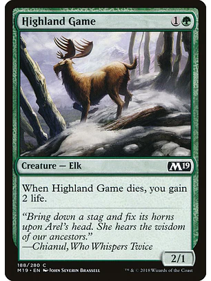 Highland Game | Inglés | NM | M19