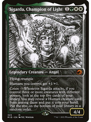 Sigarda, Champion of Light (Showcase foil) | Español | NM | MID