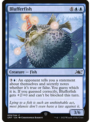 Blufferfish | Inglés | NM | UNF