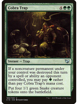 Cobra Trap | Inglés | NM | C15