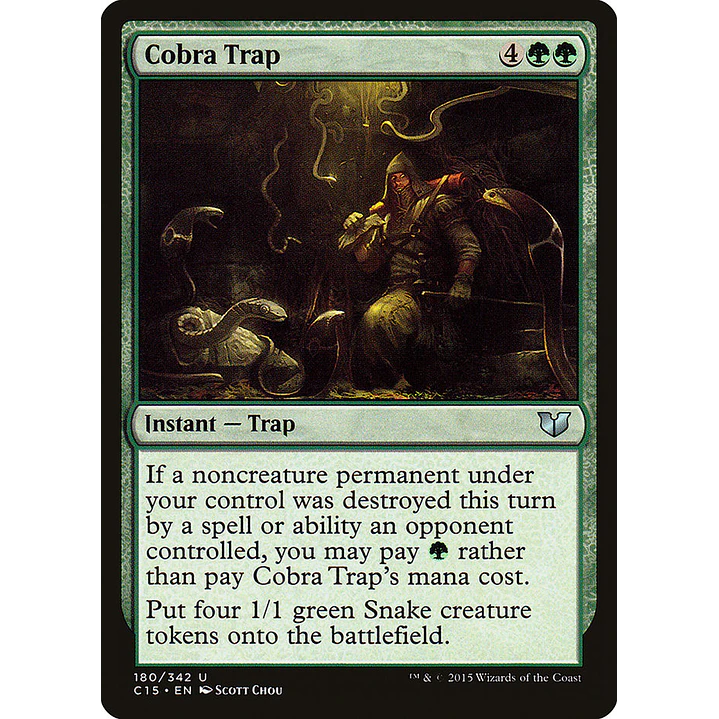 Cobra Trap | Inglés | NM | C15 1
