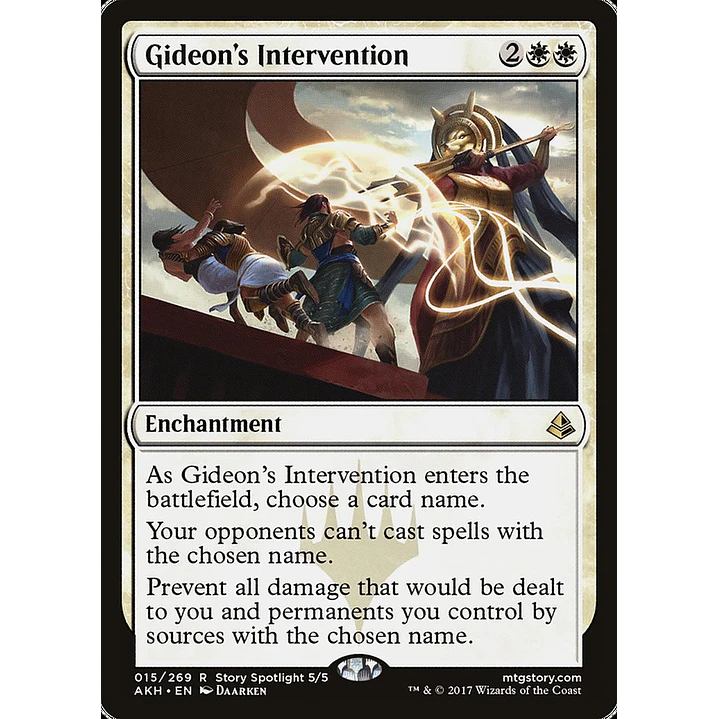 Gideon's Intervention | Japonés | NM | AKH 1