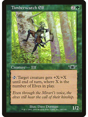 Timberwatch Elf (Retro Frame) | Español | NM | LGN