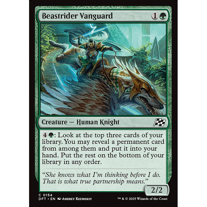 Beastrider Vanguard | Inglés | NM | DFT 1