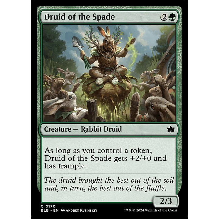 Druid of the Spade | Inglés | NM | BLB 1