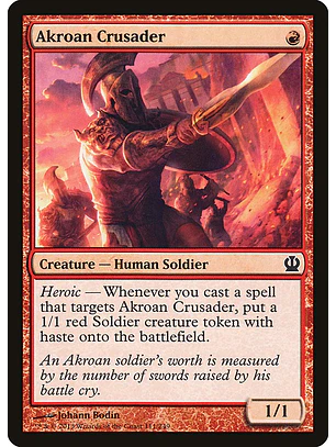 Akroan Crusader | Español | NM | THS