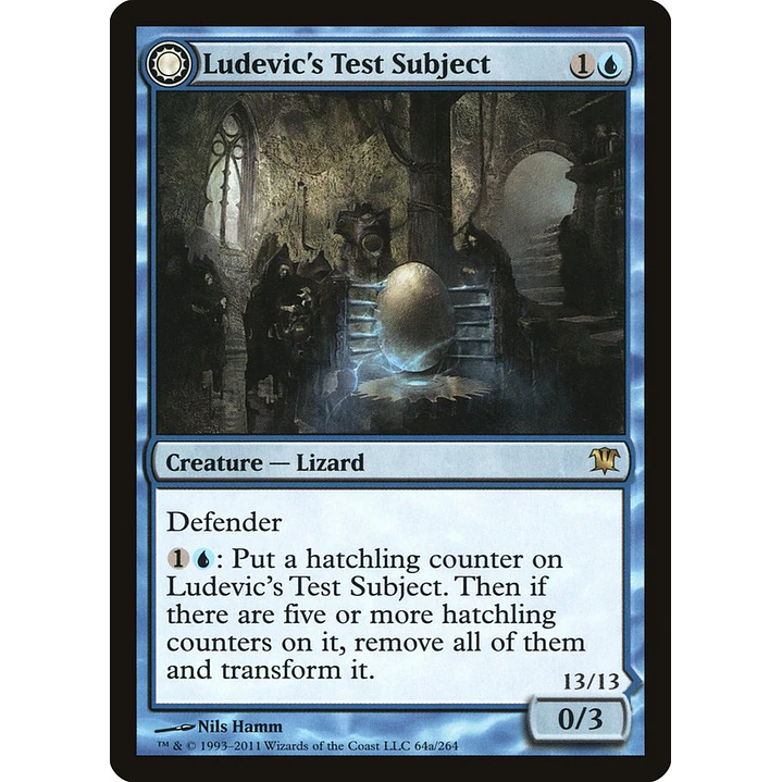 Ludevic's Test Subject // Ludevic's Abomination | Japonés | NM | ISD 1