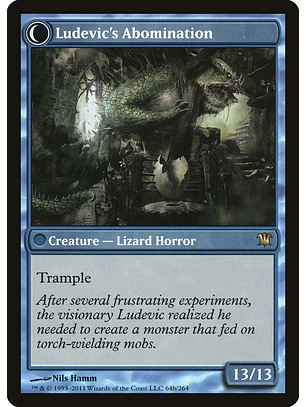 Ludevic's Test Subject // Ludevic's Abomination | Japonés | NM | ISD