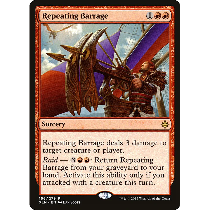 Repeating Barrage | Español | NM | XLN 1