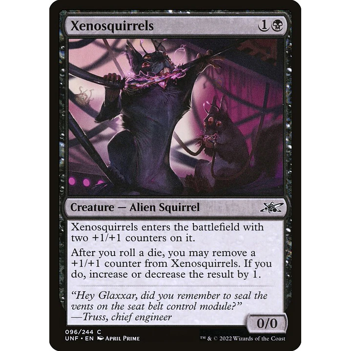 Xenosquirrels | Inglés | NM | UNF 1