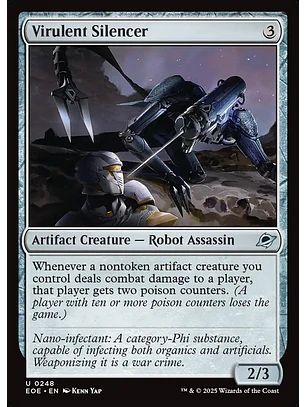 Virulent Silencer | Inglés | NM | EOE