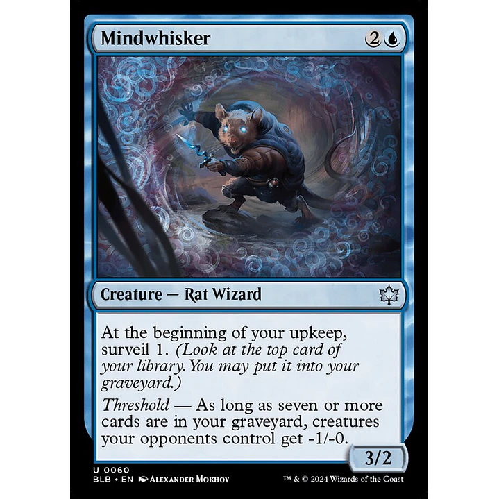 Mindwhisker | Español | NM | BLB 1