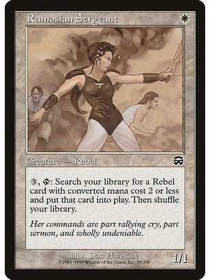 Ramosian Sergeant (Retro Frame) | Español | NM | MMQ