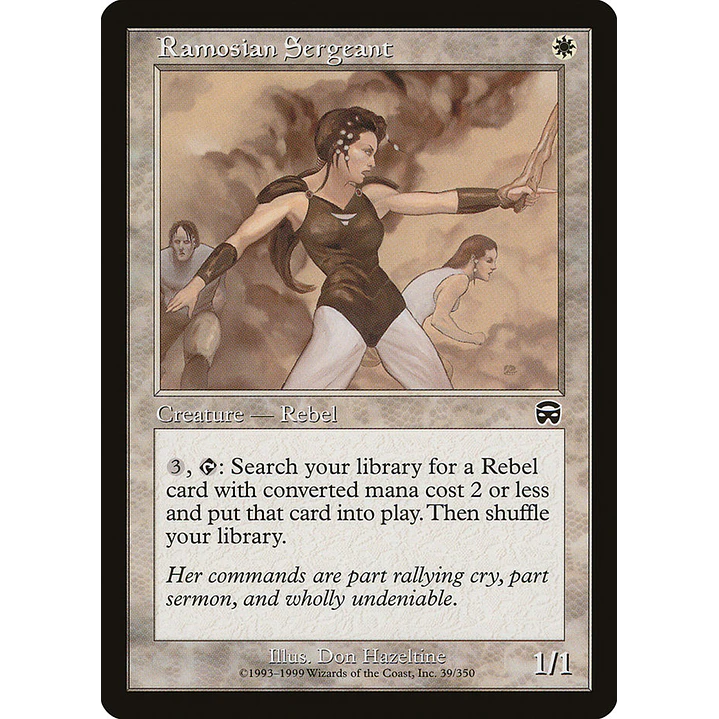 Ramosian Sergeant (Retro Frame) | Español | NM | MMQ 1