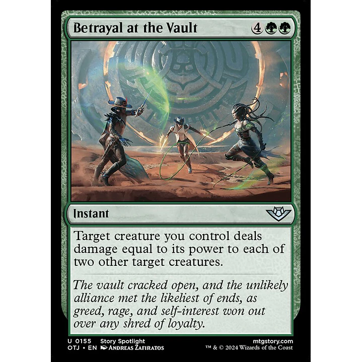 Betrayal at the Vault | Inglés | NM | OTJ 1