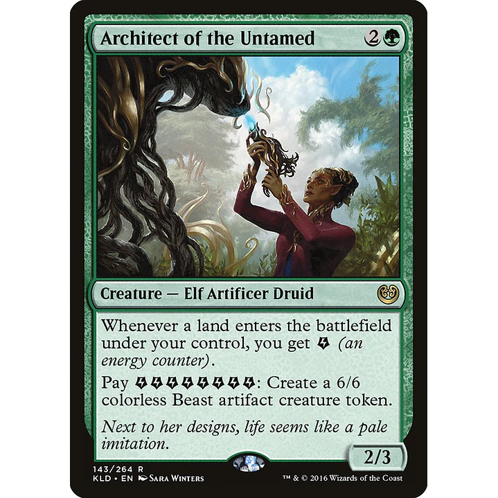 Architect of the Untamed | Español | NM | KLD 1