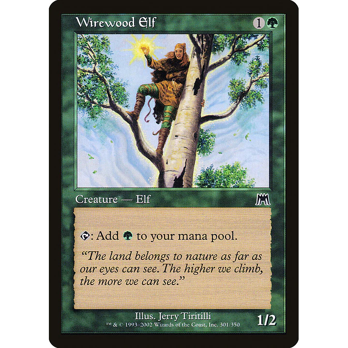 Wirewood Elf (Retro Frame) | Español | NM | ONS 1
