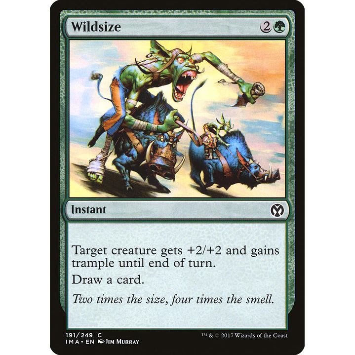 Wildsize | Inglés | NM | IMA 1