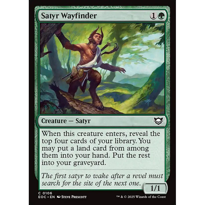 Satyr Wayfinder | Inglés | NM | EOC 1