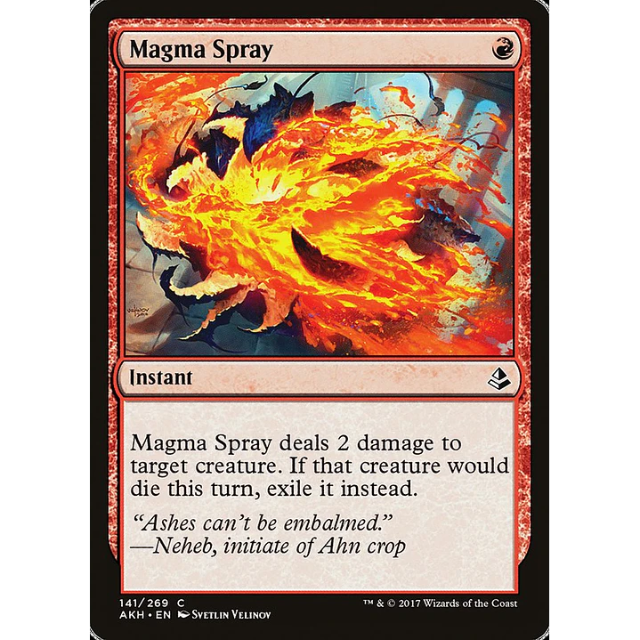 Magma Spray | Español | NM | AKH 1