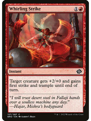 Whirling Strike | Español | NM | BRO
