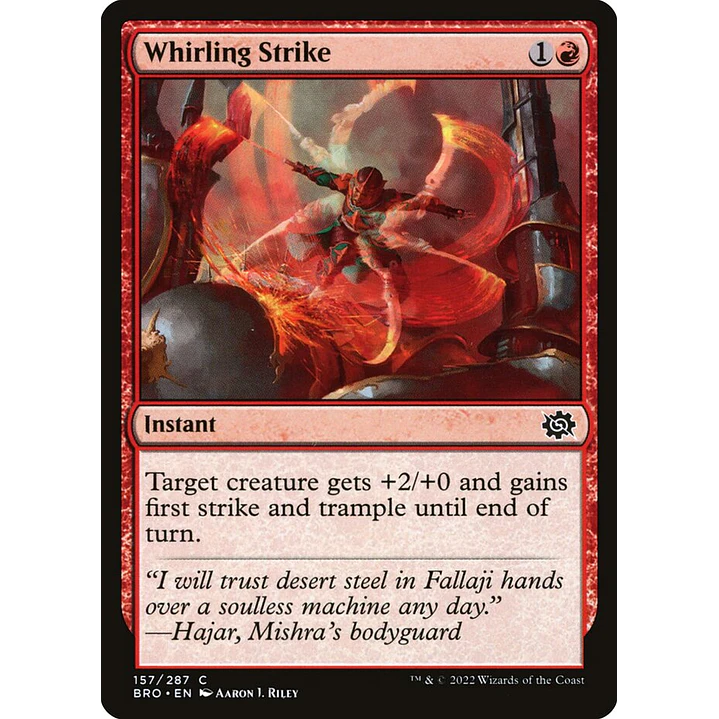 Whirling Strike | Español | NM | BRO 1