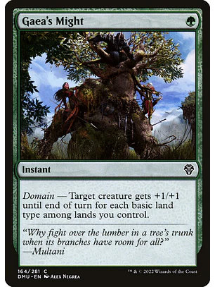 Gaea's Might | Inglés | NM | DMU