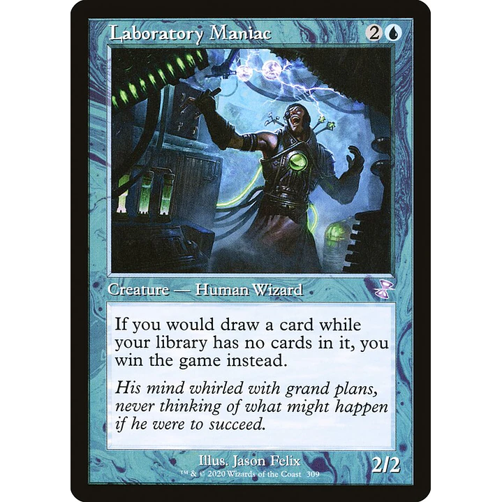 Laboratory Maniac (Retro Frame) | Inglés | NM | TSR 1