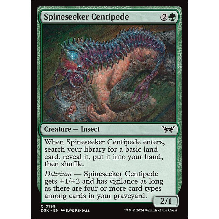 Spineseeker Centipede | Inglés | NM | DSK 1