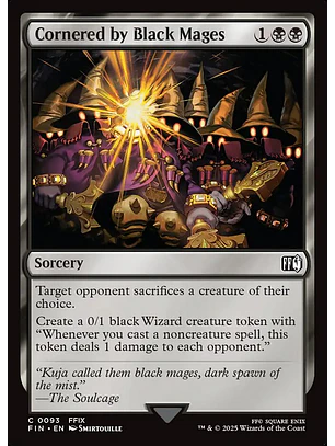 Cornered by Black Mages | Inglés | NM | FIN
