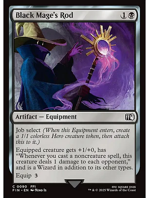 Black Mage's Rod | Inglés | NM | FIN