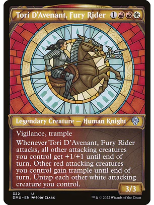 Tori D'Avenant, Fury Rider (Showcase) | Español | NM | DMU