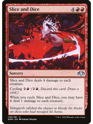 Slice and Dice | Español | NM | DMR