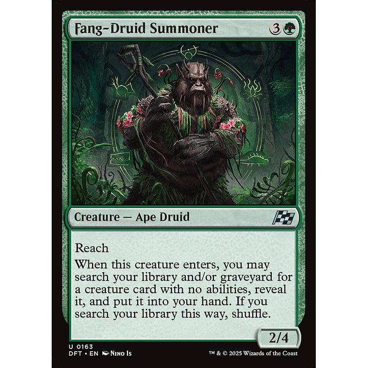 Fang-Druid Summoner | Inglés | NM | DFT 1