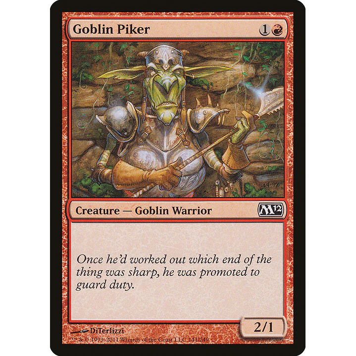 Goblin Piker | Español | NM | M12 1