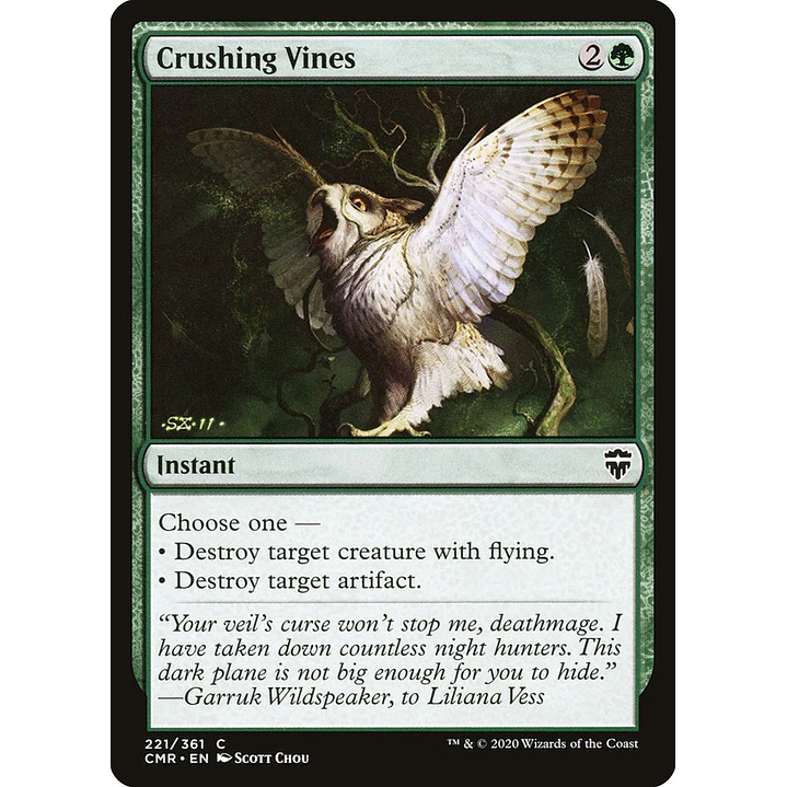 Crushing Vines | Inglés | NM | CMR 1