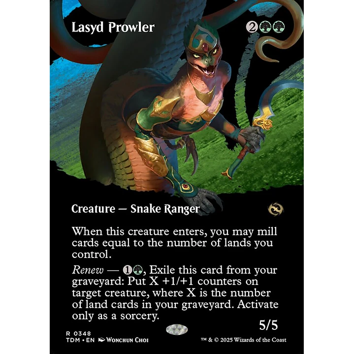 Lasyd Prowler (Showcase) | Español | NM | TDM 1