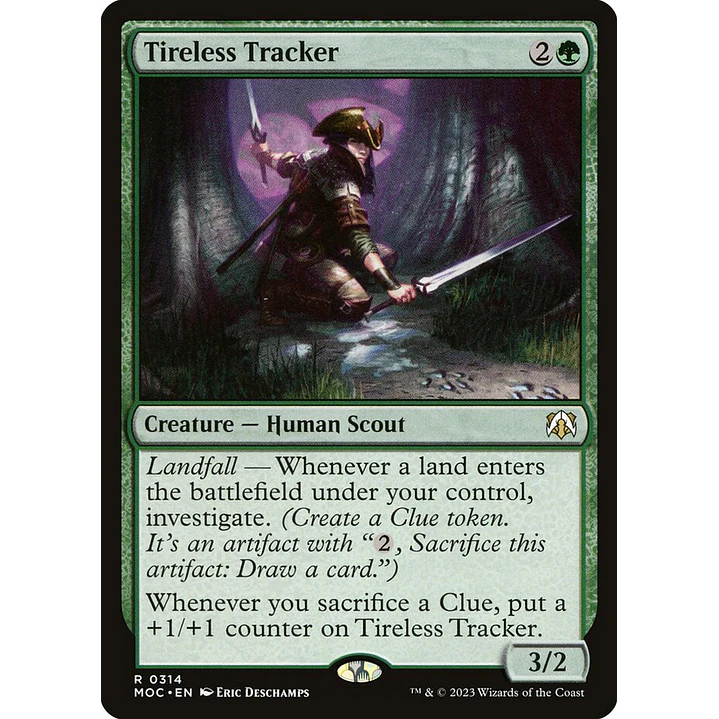 Tireless Tracker | Inglés | NM | MOC 1