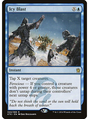 Icy Blast | Español | NM | KTK
