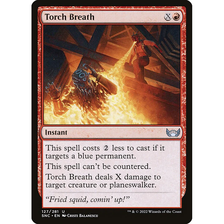 Torch Breath (foil) | Español | NM | SNC 1